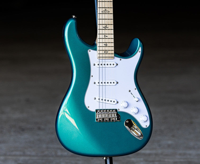 PRS Silver Sky product photograph used as illustration; not a photo of the Love Rocks concert