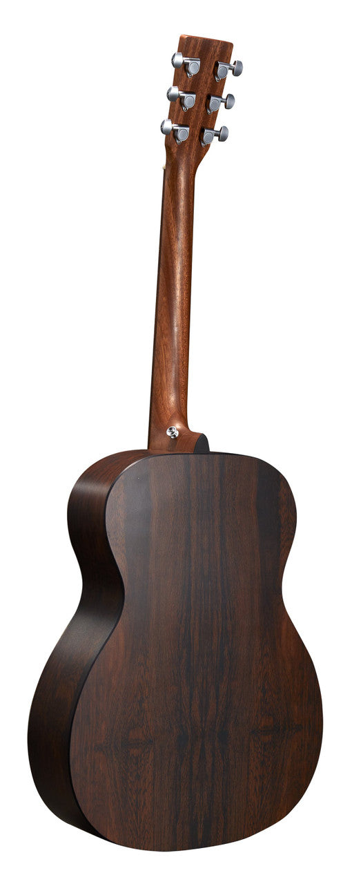 Martin 000X2E Brazilian Rosewood X Series Auditorium Acoustic-Electric Guitar - back view