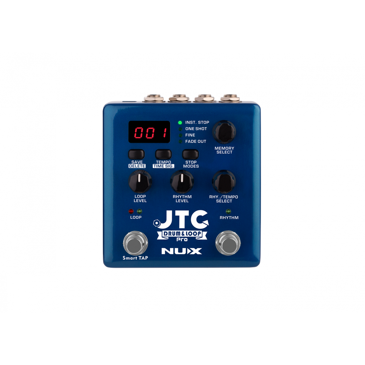 NUX NDL-5 JTC Drum & Loop PRO Dual Switch Looper Pedal