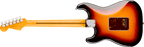 Fender American Professional Stratocaster in 3-Color Sunburst, rear view