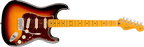 Fender American Professional Stratocaster, Maple Fingerboard, 3-Color Sunburst, full front view