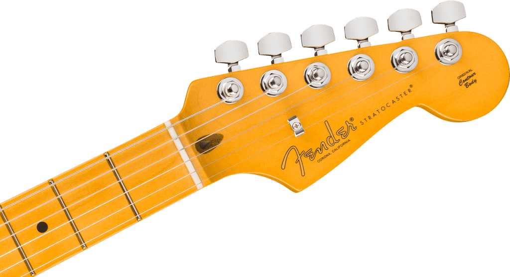 Fender American Professional Stratocaster in 3-Color Sunburst, headstock face