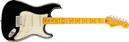 Fender American Professional Stratocaster, Maple Fingerboard, Black, full front view