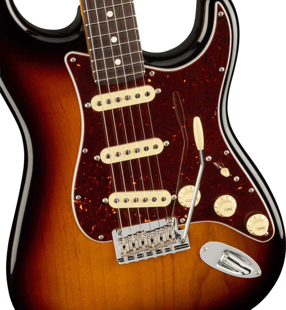Fender American Professional II Stratocaster, Rosewood Fingerboard, 3-Color Sunburst