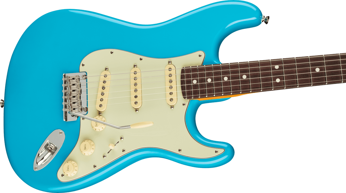 Fender American Professional II Stratocaster, Rosewood Fingerboard, Miami Blue