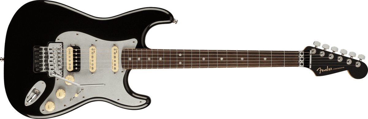 Fender Ultra Luxe Stratocaster Floyd Rose HSS, Rosewood Fingerboard, Mystic Black