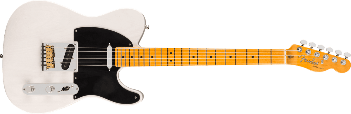 Fender American Ultra Luxe Vintage '50s Telecaster, Maple Fingerboard, White Blonde