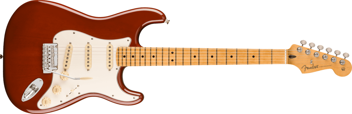 Fender Player II Stratocaster , Maple Fingerboard, Transparent Mocha Burst
