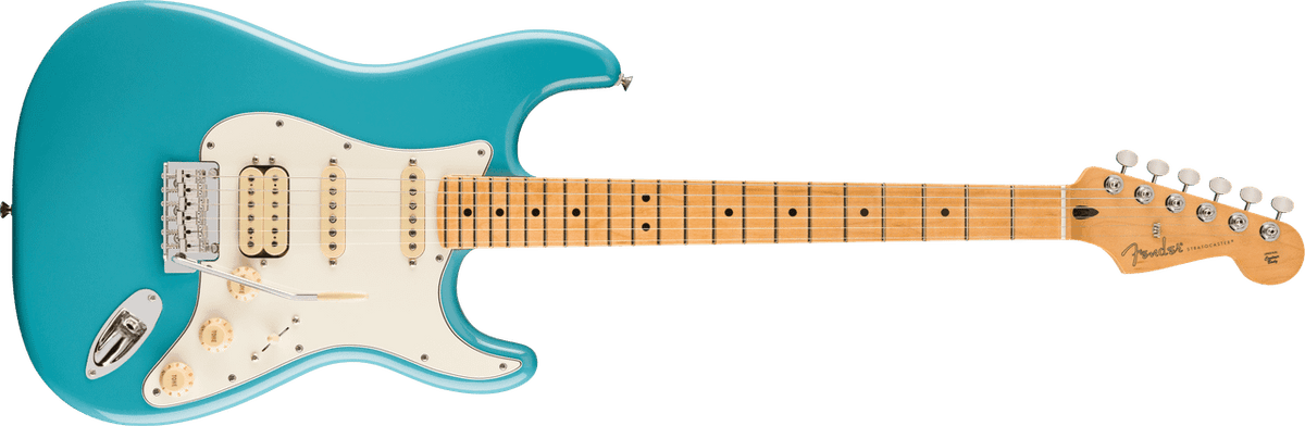 Fender Player II Stratocaster  HSS, Maple Fingerboard, Aquatone Blue