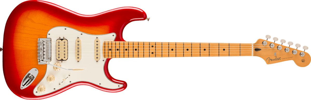 Fender Player II Stratocaster  HSS, Maple Fingerboard, Aged Cherry Burst