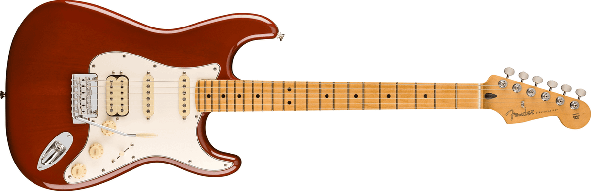 Fender Player II Stratocaster  HSS, Maple Fingerboard, Transparent Mocha Burst