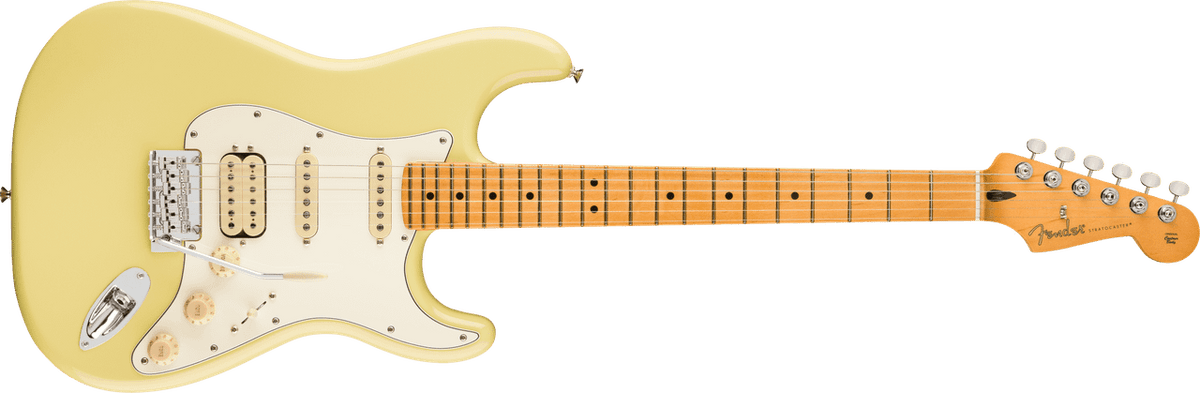 Fender Player II Stratocaster  HSS, Maple Fingerboard, Hialeah Yellow
