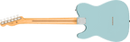 Fender 75th Anniversary Player II Telecaster Daphne Blue — body and neck rear view