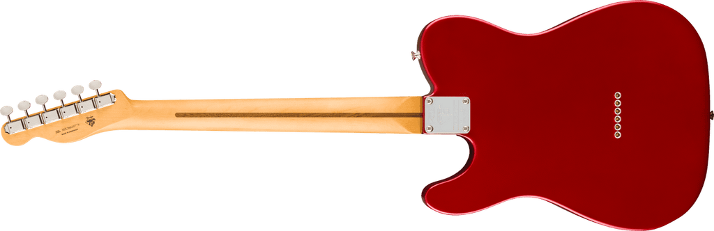 Fender 75th Anniversary Player II Telecaster Candy Apple Red — body and neck rear view
