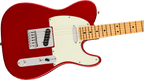 Fender 75th Anniversary Player II Telecaster Candy Apple Red — body, controls and pickups detail