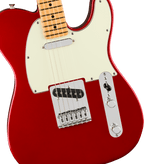 Fender 75th Anniversary Player II Telecaster Candy Apple Red — fingerboard detail
