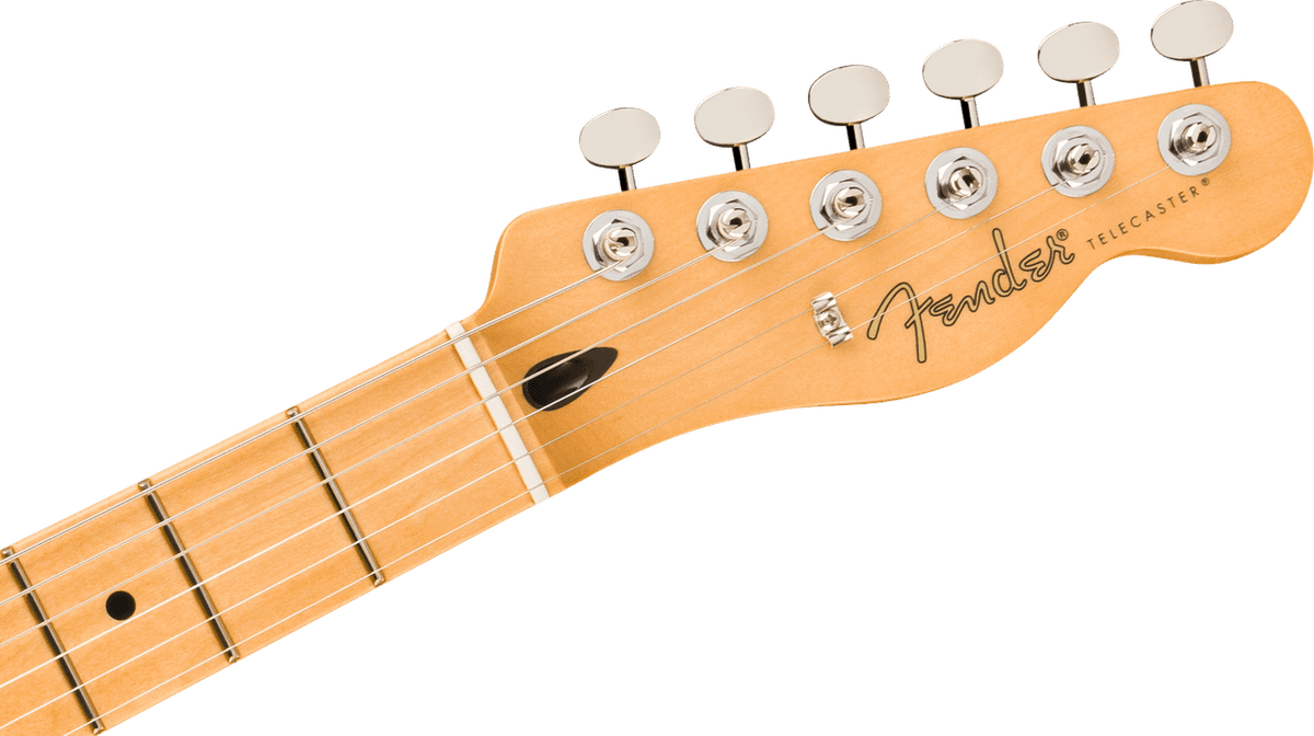 Fender 75th Anniversary Player II Telecaster Candy Apple Red — headstock front