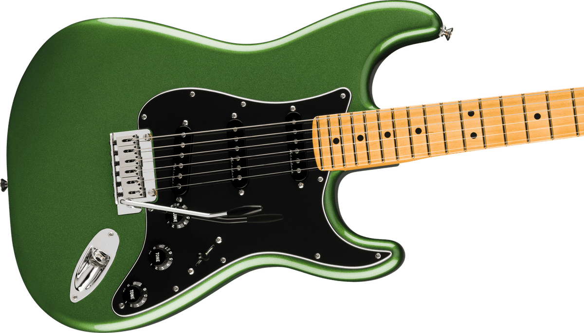 Fender Player II Modified Stratocaster, Maple Fingerboard, Harvest Green Metallic