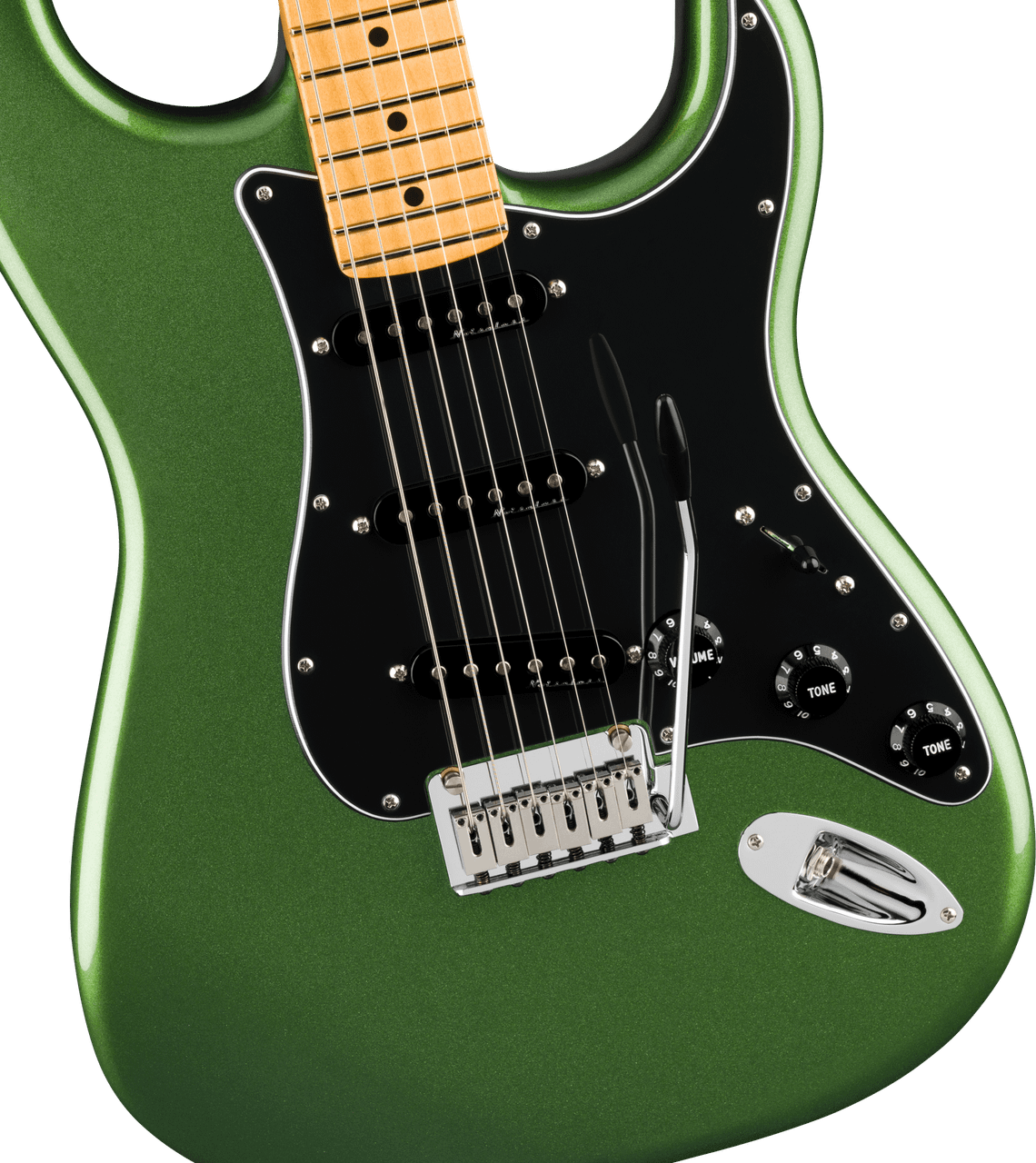 Fender Player II Modified Stratocaster, Maple Fingerboard, Harvest Green Metallic