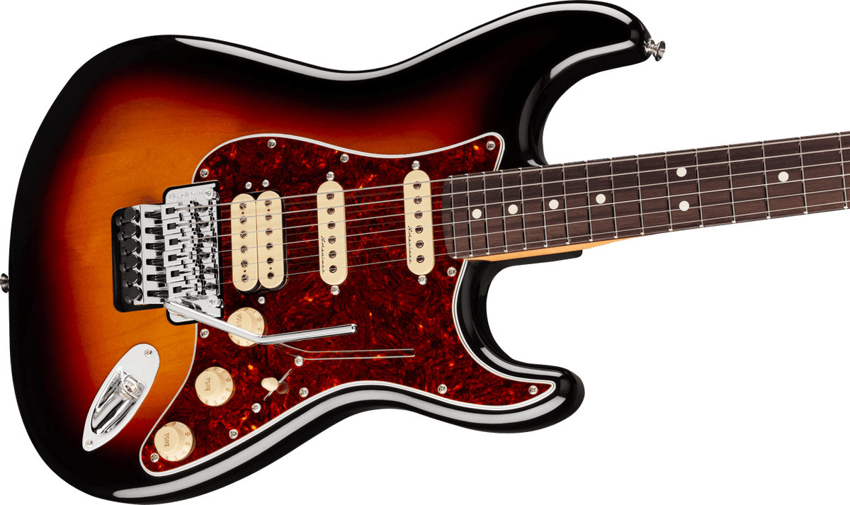 Fender Player II Modified Stratocaster HSS Floyd Rose, Rosewood Fingerboard, 3-Color Sunburst