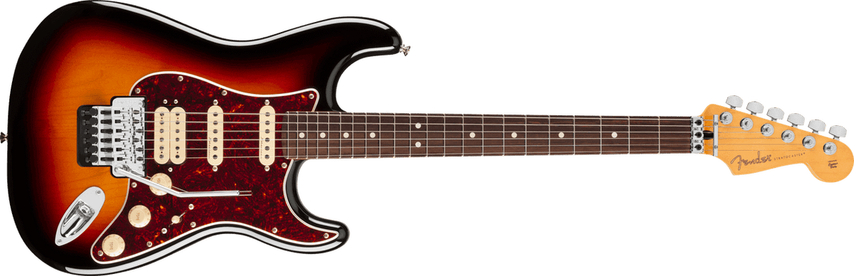 Fender Player II Modified Stratocaster HSS Floyd Rose, Rosewood Fingerboard, 3-Color Sunburst