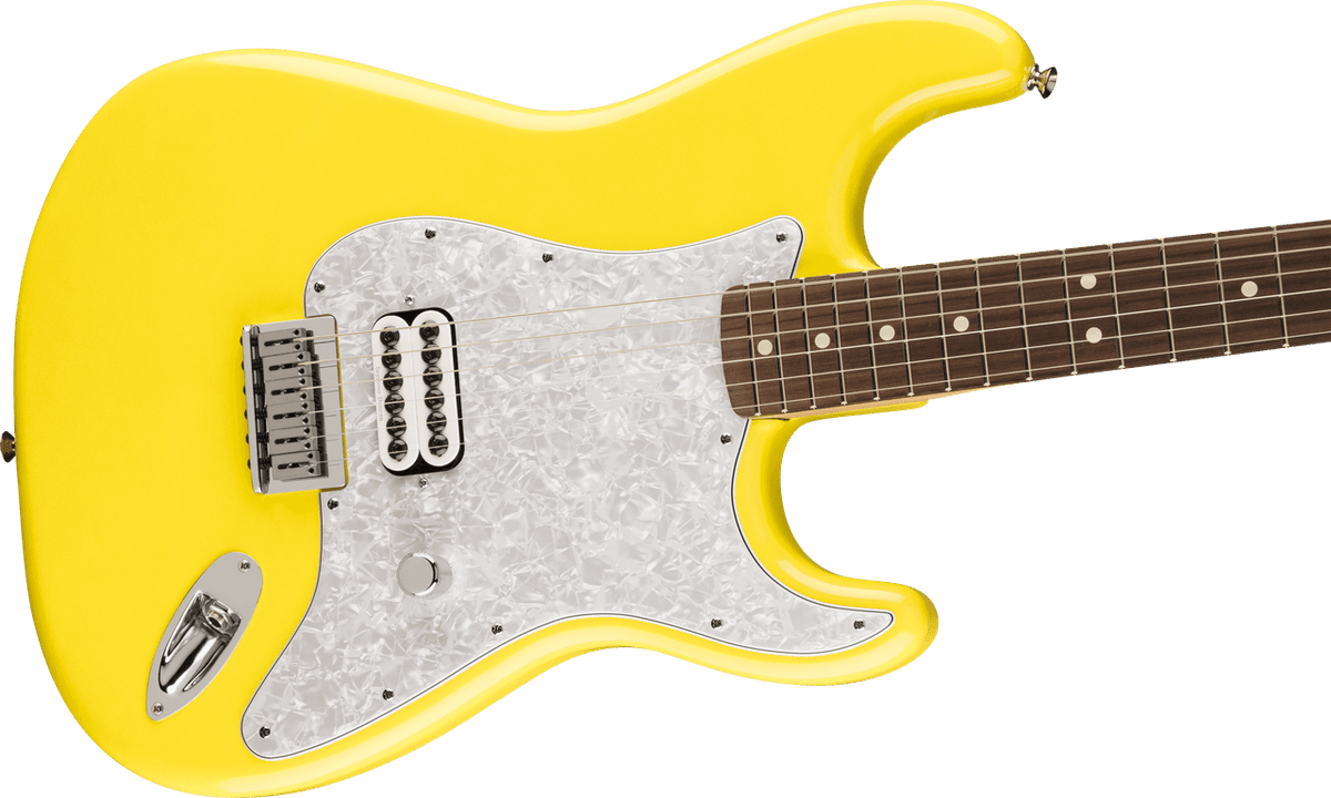 Fender Limited Edition Tom Delonge Stratocaster, Rosewood Fingerboard, Graffiti Yellow 