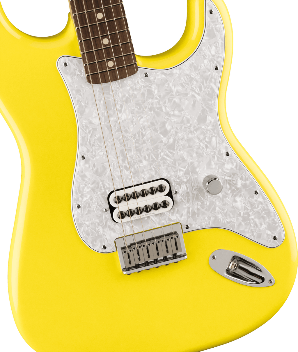 Fender Limited Edition Tom Delonge Stratocaster, Rosewood Fingerboard, Graffiti Yellow 