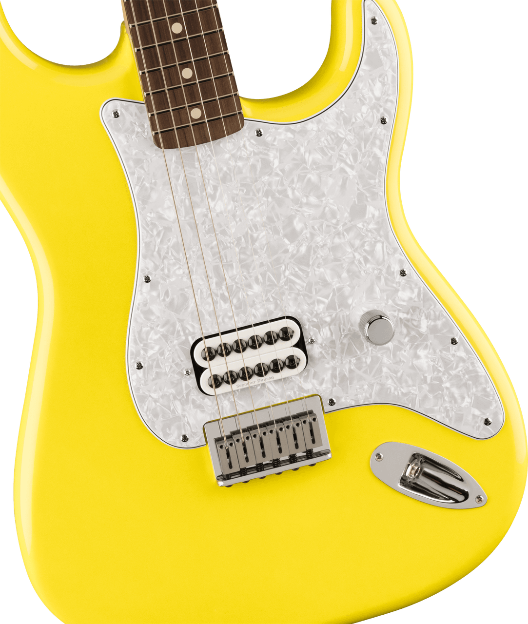 Fender Limited Edition Tom Delonge Stratocaster, Rosewood Fingerboard, Graffiti Yellow 