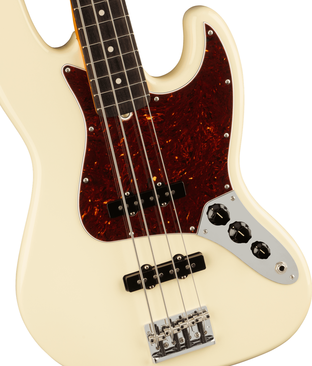 Fender American Professional II Jazz Bass, Rosewood Fingerboard, Olympic White