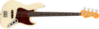 Fender American Professional II Jazz Bass, Rosewood Fingerboard, Olympic White