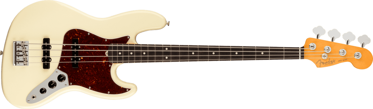Fender American Professional II Jazz Bass, Rosewood Fingerboard, Olympic White