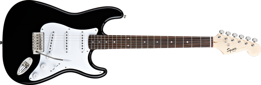 FENDER SQUIER Bullet Strat w/ Tremolo, Laurel Fingerboard, Black 
