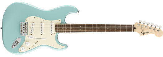 SQUIER BULLET STRAT WITH TREMELO TURQUOISE
