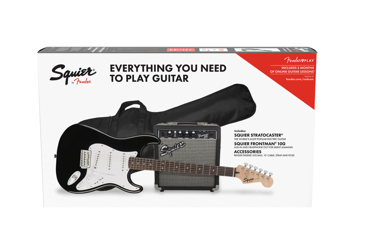 SQUIER STRATOCASTER PACK 