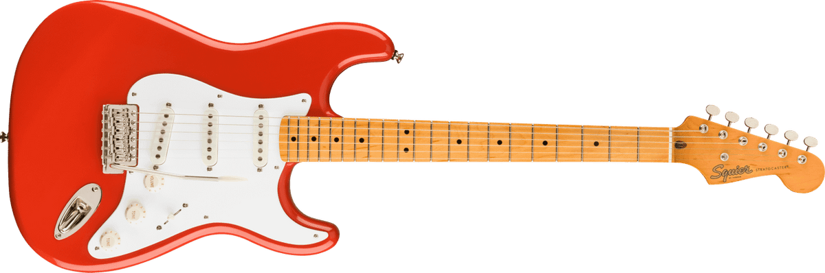 Squier Classic Vibe 50s Stratocaster, Maple Fingerboard, Fiesta Red