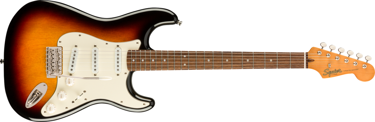 Squier Classic Vibe 60s Stratocaster, Laurel Fingerboard, 3-Color Sunburst