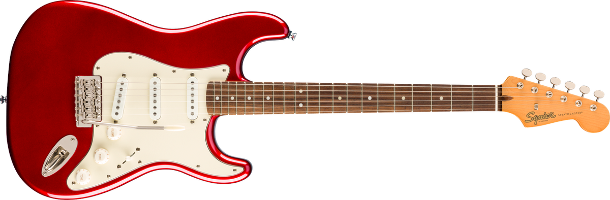 Squier Classic Vibe 60s Stratocaster, Laurel Fingerboard, Candy Apple Red