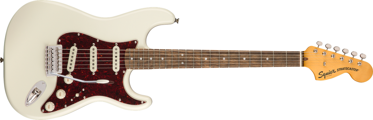 Squier Classic Vibe 70s Stratocaster, Laurel Fingerboard, Olympic White