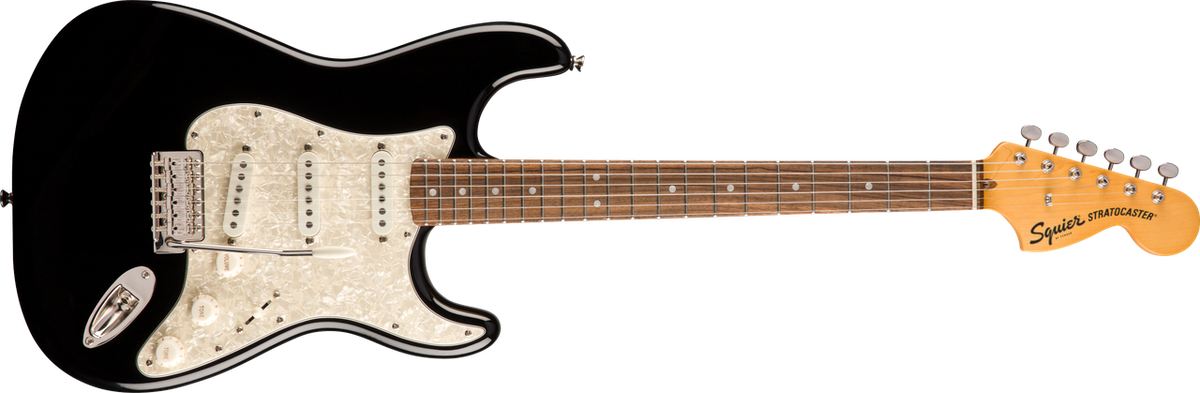 Squier Classic Vibe 70s Stratocaster, Laurel Fingerboard, Black