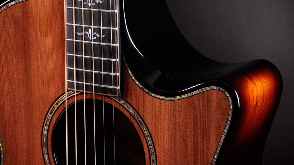 Taylor Next Generation Builder's Edition 914ce Honduran Rosewood - Sinker Redwood