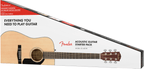 Fender CD-60S DREADNOUGHT PACK V2, NATURAL
