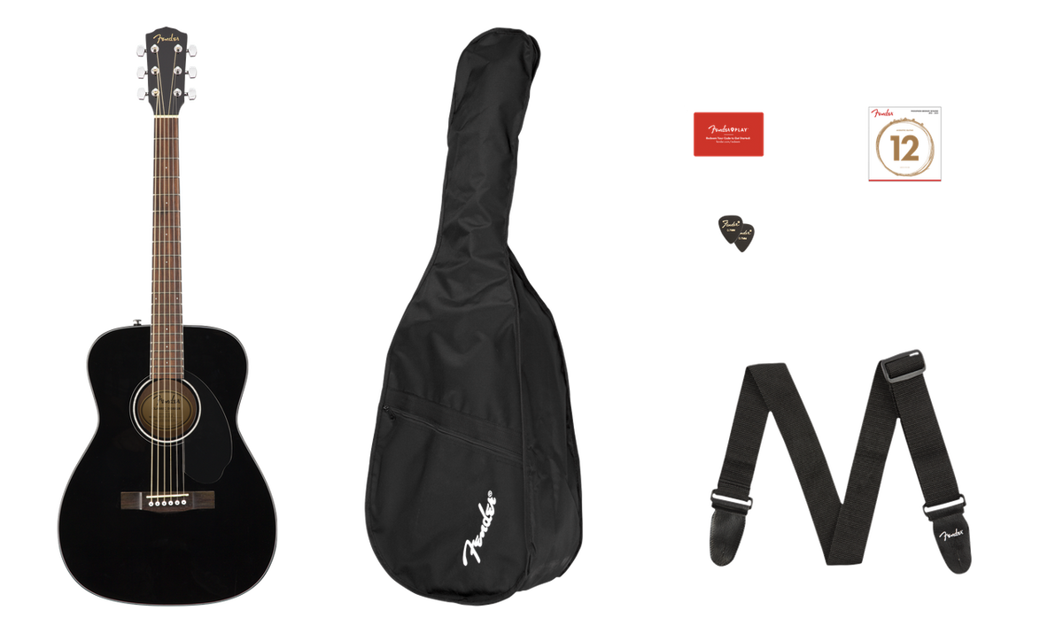 Fender CC-60S Concert Pack V2, Black