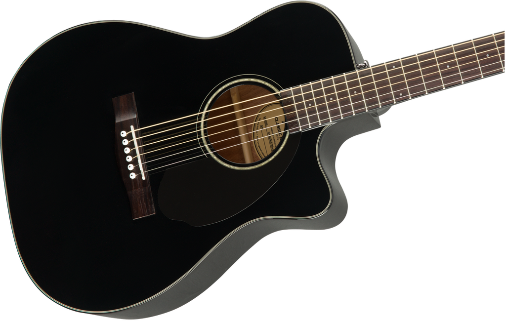 Fender CC-60SCE Concert, Walnut Fingerboard, Black