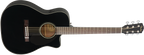 Fender CC-60SCE Concert, Walnut Fingerboard, Black