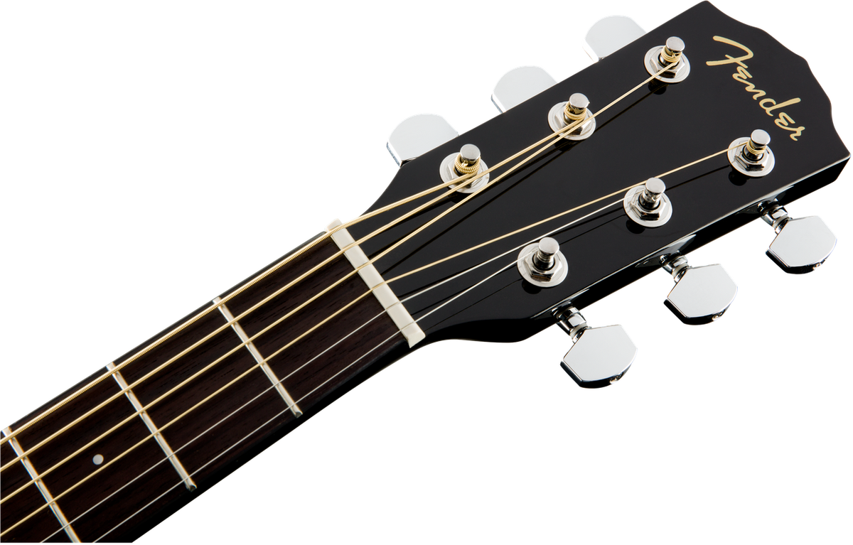Fender CC-60SCE Concert, Walnut Fingerboard, Black