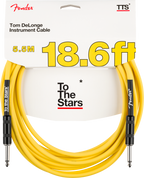 Tom DeLonge 18.6' To The Stars Instrument Cable, Graffiti Yellow