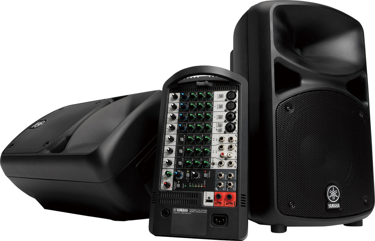 Yamaha STAGEPAS 600BT Portable PA System with Bluetooth, view 3