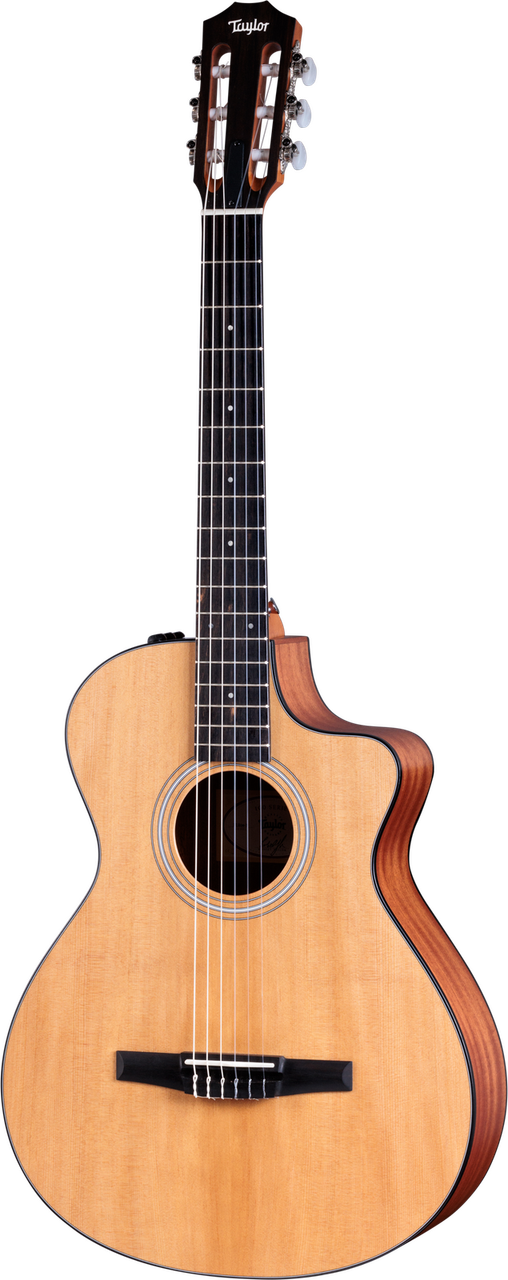 TAYLOR 112CE-N  Classical Acoustic-electric Guitar - Natural Sapele