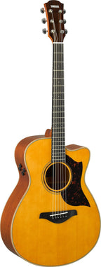 Yamaha AC3R ARE Concert Cutaway Acoustic-Electric Guitar - Vintage Natural, view 4