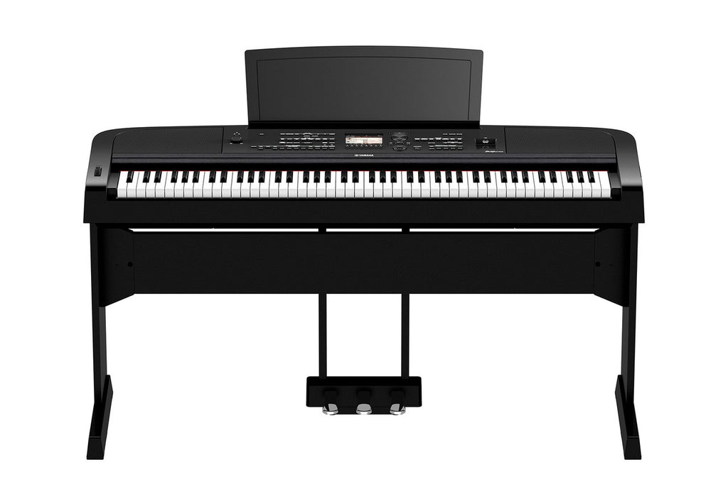 Yamaha DGX-670 88-Key Portable Grand Piano with Stand - Black, view 2